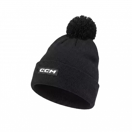 Шапка TEAM POM KNIT AD BK