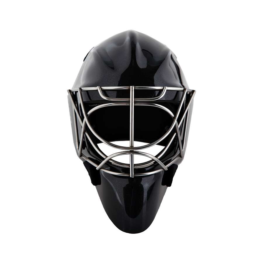 Шлем модель №21, взрослый, черный глянцевый, cat eye