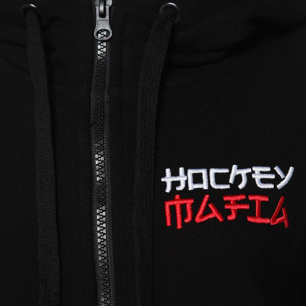 Худи детское с капюшоном "Hockey Mafia" черное