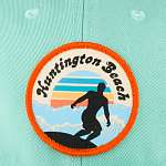 Бейсболка AMERICAN NEEDLE арт. SMU702A-HUNB Huntington Beach Hepcat (светло-зеленый)