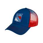 Бейсболка AMERICAN NEEDLE арт. 44612A-NYR New York Rangers Cross Fade NHL (синий / красный)