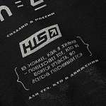 Футболка мужская "Hockey Mafia. Оранжевый принт на спине.