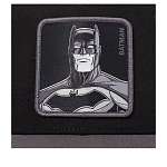 Бейсболка CAPSLAB арт. CL/DC8/1/PCT/TEA DC Comics Batman (серый / черный)