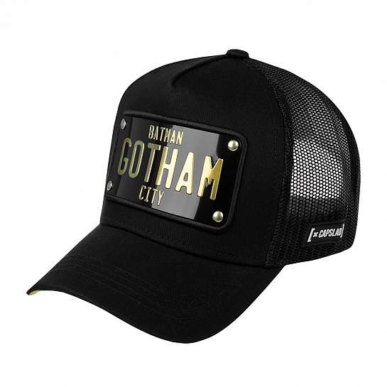 Бейсболка CAPSLAB арт. CL/DC2/1/BATP1 DC Comics Gotham (черный)