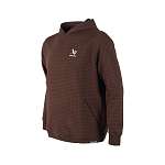 Толстовка S25 BAUER QUILTED HOODIE-SR-BRN