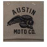 Бейсболка AMERICAN NEEDLE арт. SMU674A-AUSTINMO Austin Motor Company (оливковый)