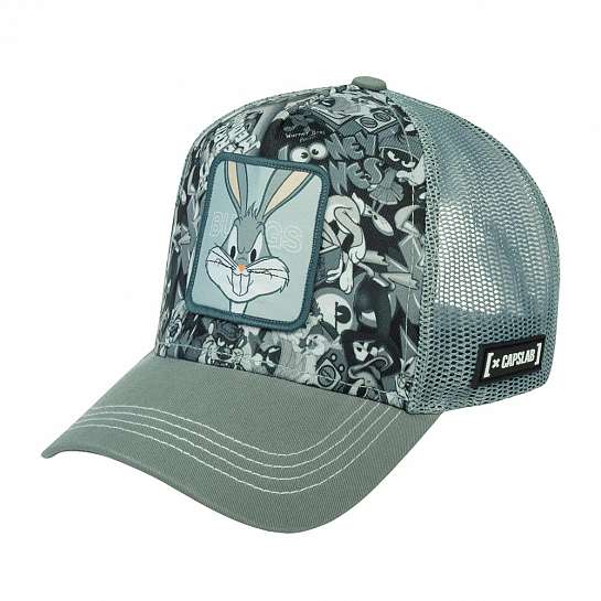 Бейсболка CAPSLAB арт. CL/LOO3/1/PEO1 Looney Tunes Bugs Bunny (серый)