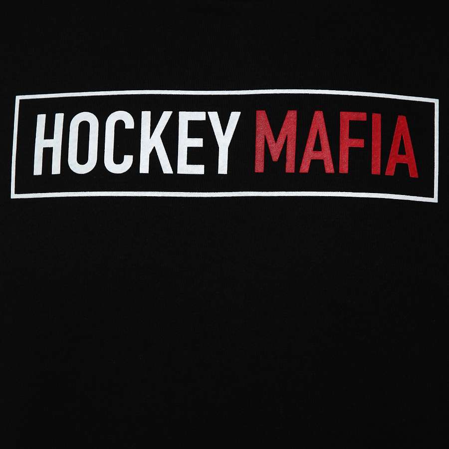 Худи женское черное "Hockey Mafia" арт. HMN20003