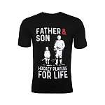 Футболка_Father&Son Hockey players for life черный