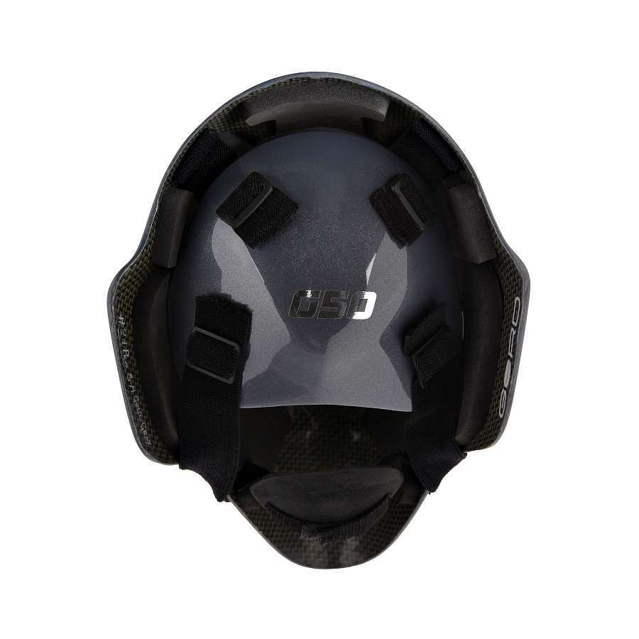 Шлем модель №21, юниорский, серый глянцевый, сертифицированный решетка