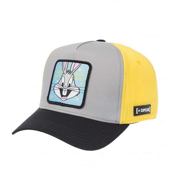 Бейсболка CAPSLAB арт. CL/LOO11/1/CT/BEP1 Looney Tunes Bugs Bunny (серый / черный)