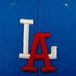 Бейсболка AMERICAN NEEDLE арт. 21006B-LOS Los Angeles Angels Archive 400 MILB (синий)