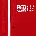 Худи с капюшоном мужское красное "Red Machine. 9 звезд"