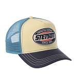 Бейсболка STETSON арт. 7741105 TRUCKER CAP HIGH SPEED (светло-желтый / темно-синий)