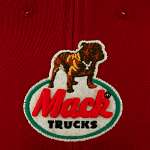 Бейсболка AMERICAN NEEDLE арт. SMU702B-MACKT Mack Truck Hepcat (бордовый)