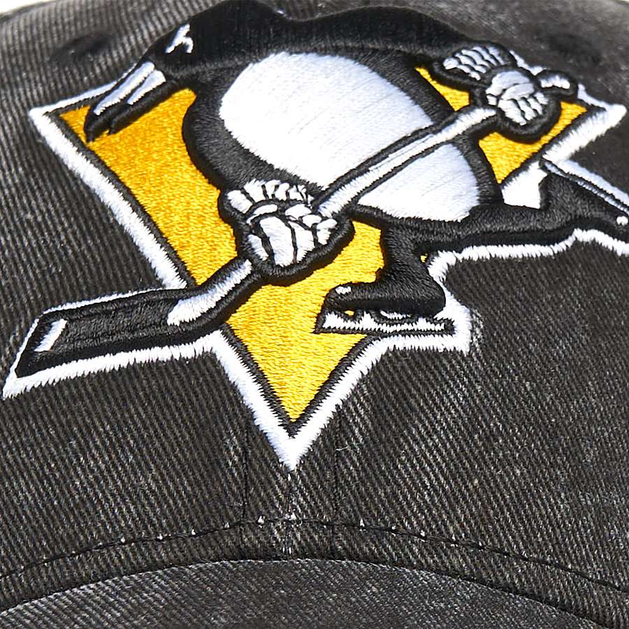 Бейсболка Pittsburgh Penguins, черн.