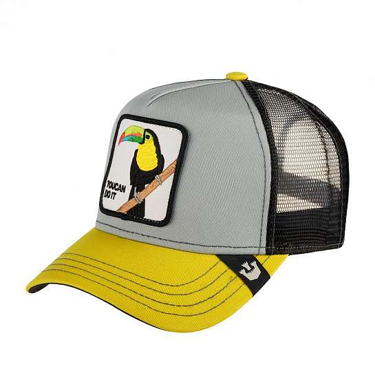 Бейсболка GOORIN BROTHERS арт. 101-0418 (серый / желтый)