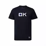 Футболка мужская синяя "ОК"