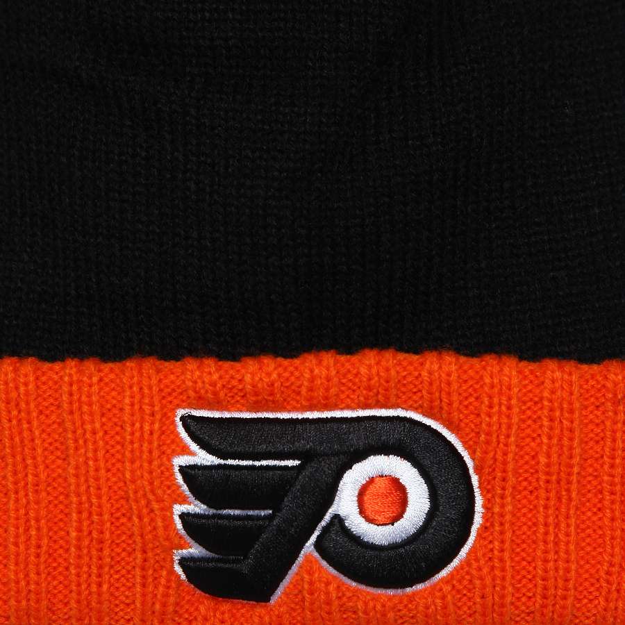 Шапка Philadelphia Flyers, черно-оранж., 55-58