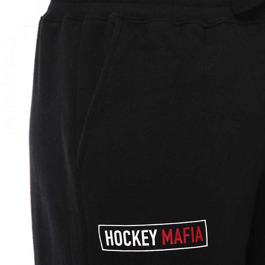 Штаны спортивные женские черные "Hockey Mafia" арт. HMN190049
