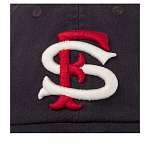 Бейсболка AMERICAN NEEDLE арт. SMU695A-SAF San Francisco Seals Raglan MILB (темно-синий)