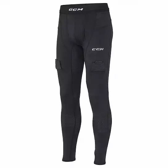 CUT PROTECTION PANT W/ GEL/JOCK/TABS YT BK