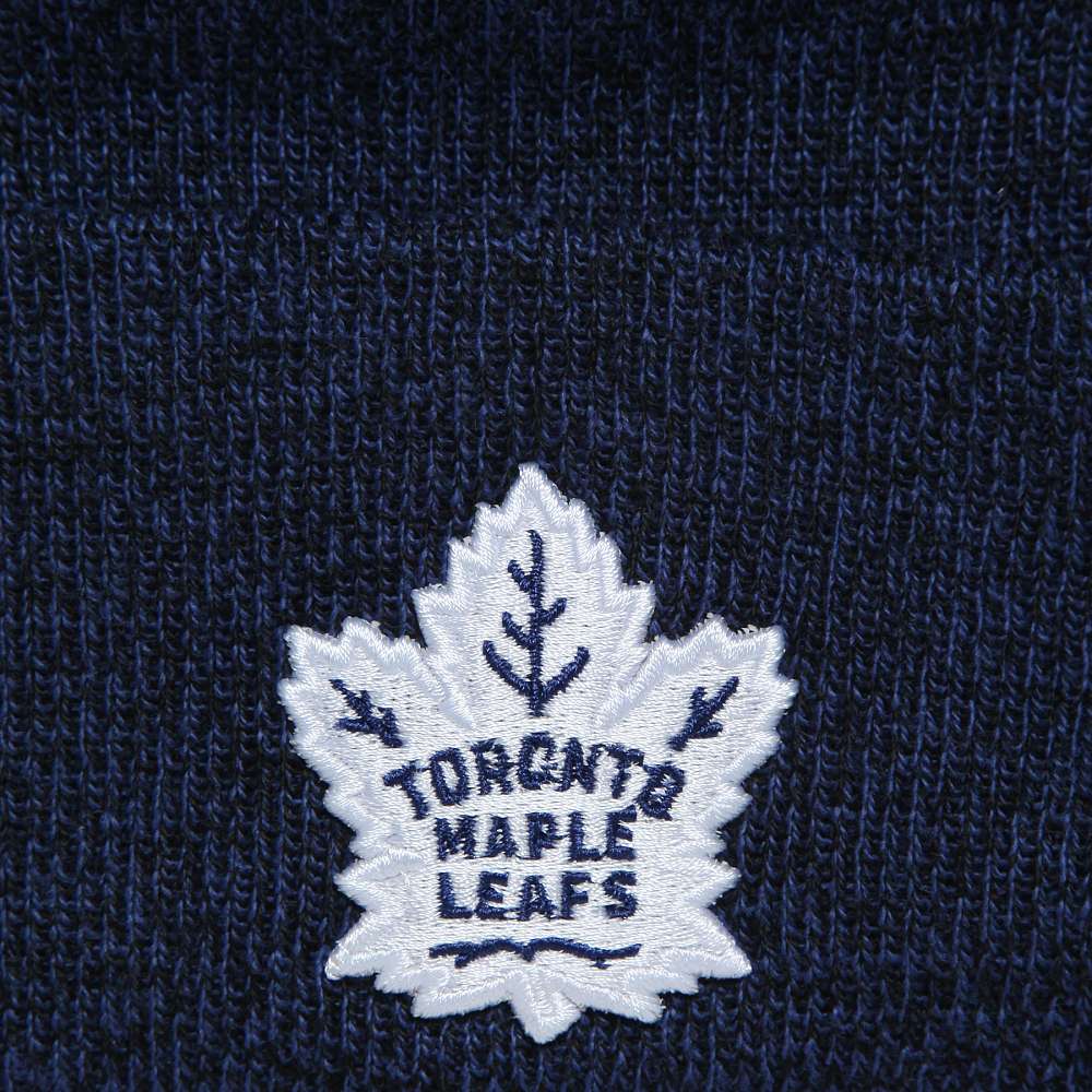 Шапка Toronto Maple Leafs, син.меланж, 55-58