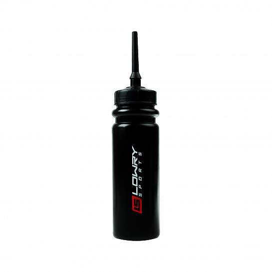 Бутылка для воды с гибким удлиненным наконечником Lowry Sports, 850 мл, черная