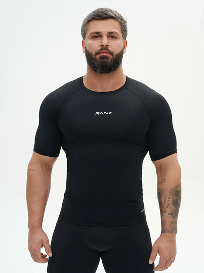 Футболка Man, Compression CHILL-TEX T-shirt, Black