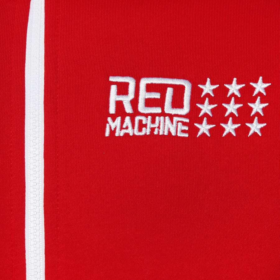 Олимпийка мужская красная "Red Machine. 9 звезд"