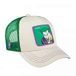 Бейсболка CAPSLAB арт. CL/DC5/1/CAS/JOK2 DC Comics Joker (бежевый / зеленый / фиолетовый)