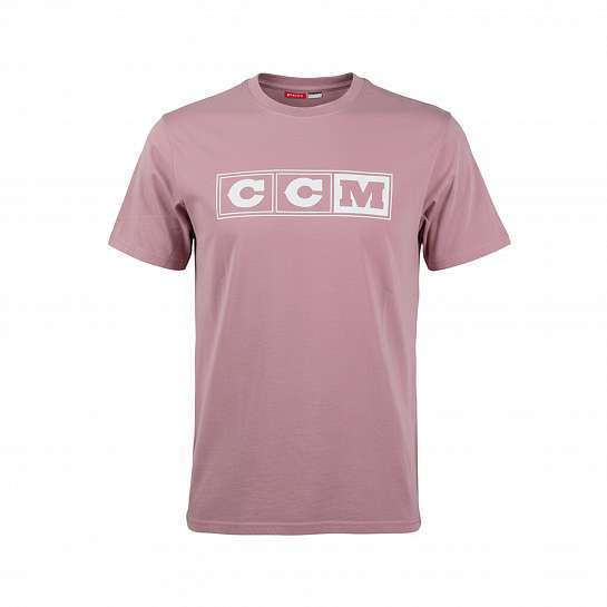 Футболка мужская CCM Vintage Tee AD pink