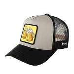 Бейсболка CAPSLAB арт. CL4/1/CT/CHE Premium Cheers (серый / черный)
