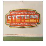 Бейсболка STETSON арт. 7741102 TRUCKER CAP LIGHTNING (кремовый / зеленый)