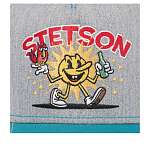 Бейсболка STETSON арт. 7761183 TRUCKER CAP FUN (серый / бирюзовый)