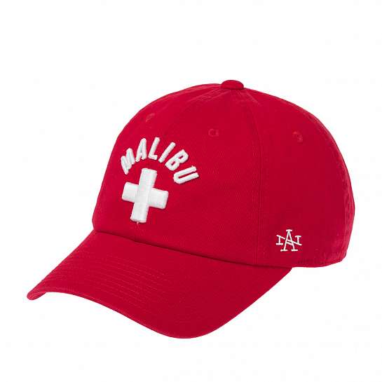 Бейсболка AMERICAN NEEDLE арт. SMU674A-MALI Malibu Ballpark (красный)