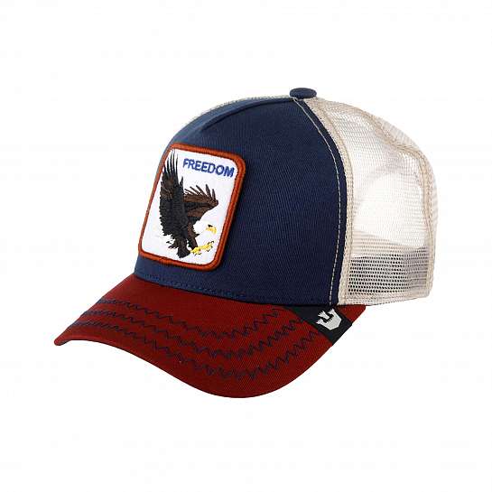 Бейсболка GOORIN BROTHERS арт. 101-0384 (синий / бордовый)