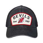 Бейсболка New Jersey Devils, серо - св.сер., 55-58 (ТМ ATRIBUTIKA&CLUB)