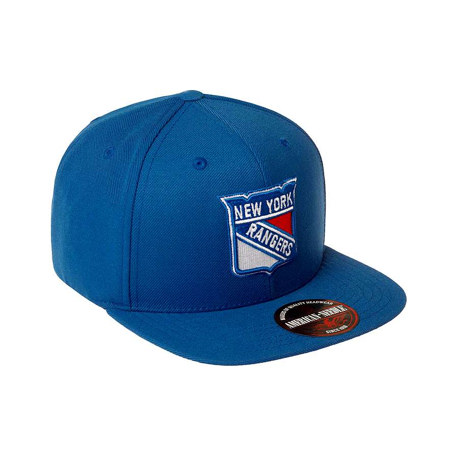 Бейсболка AMERICAN NEEDLE арт. 400A1V-NYR New York Rangers 400 Series NHL (синий)