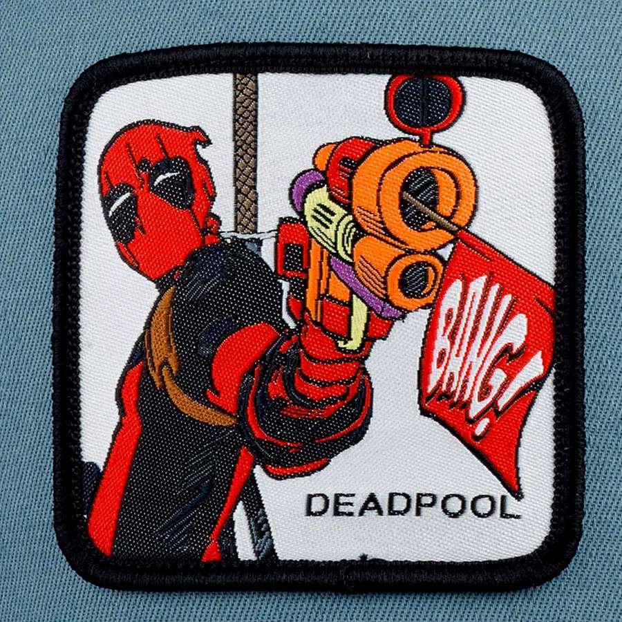 Бейсболка CAPSLAB арт. CL/MAR4/1/DEA2 Marvel Deadpool (серый / черный)