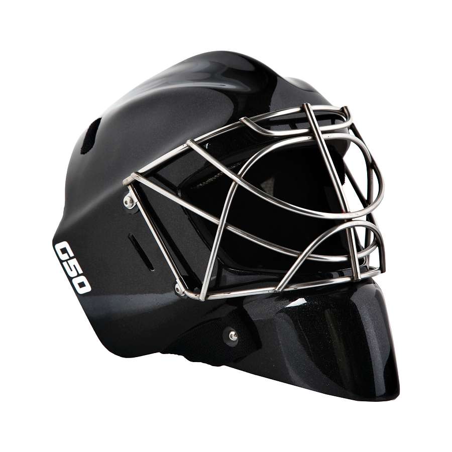 Шлем модель №21, взрослый, черный глянцевый, cat eye