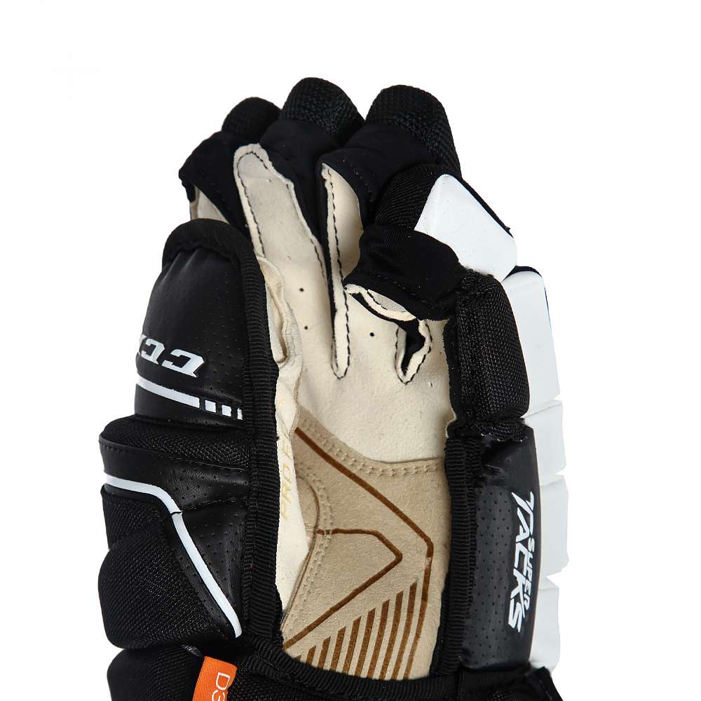 Перчатки игрока дет. HGAS1 JR CCM TACKS Prot Gloves Black/White