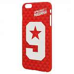 Чехол на Iphone 7+/8+ 9 звезд, красный,арт.RM026