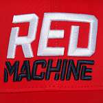 Кепка с плоским козырьком мужская Red Machine красная