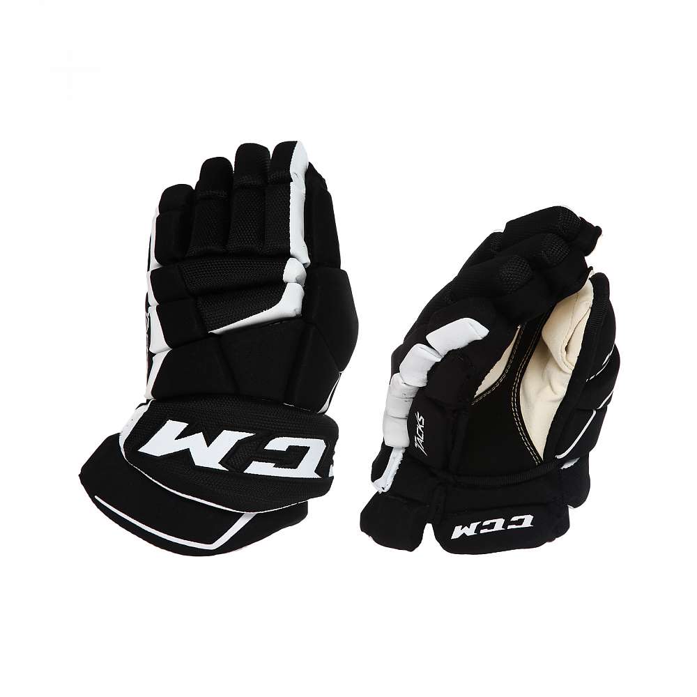 Перчатки игрока дет. HG9040 JR CCM TACKS Prot Gloves Black/White