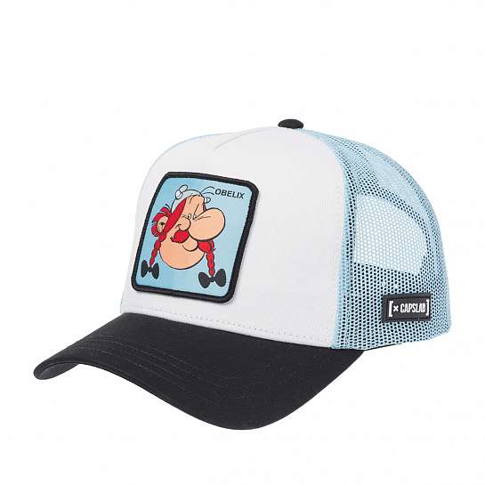 Бейсболка CAPSLAB арт. CL/AST1/1/CT/MEN Dargaud Obelix (белый / черный)