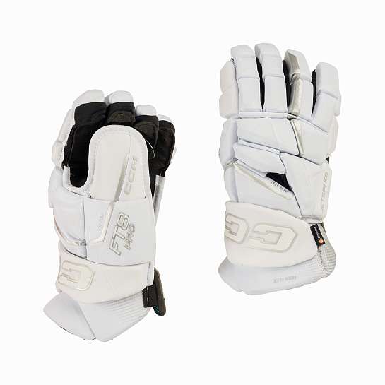 Перчатки CCM Jetspeed FT8 PRO White/Silver SR
