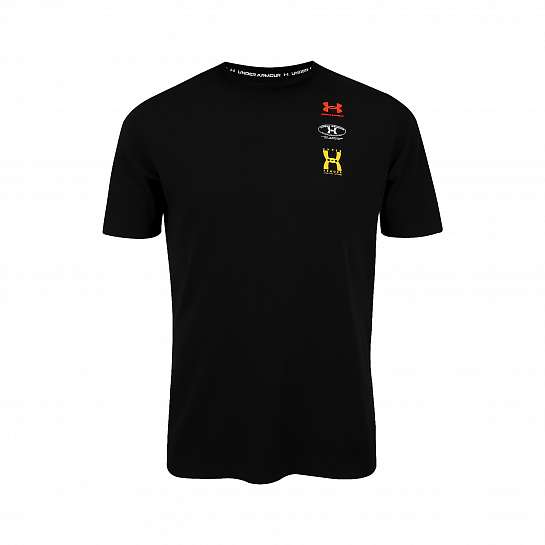 Футболка UA M 60/40S EVOL LOGO SS BLACK