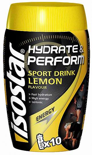 Изотонический напиток Isostar Hydrate & Perform Лимон 400 г