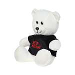 Softoy Мягкая игрушка Медведь в чёрной футболке 25см